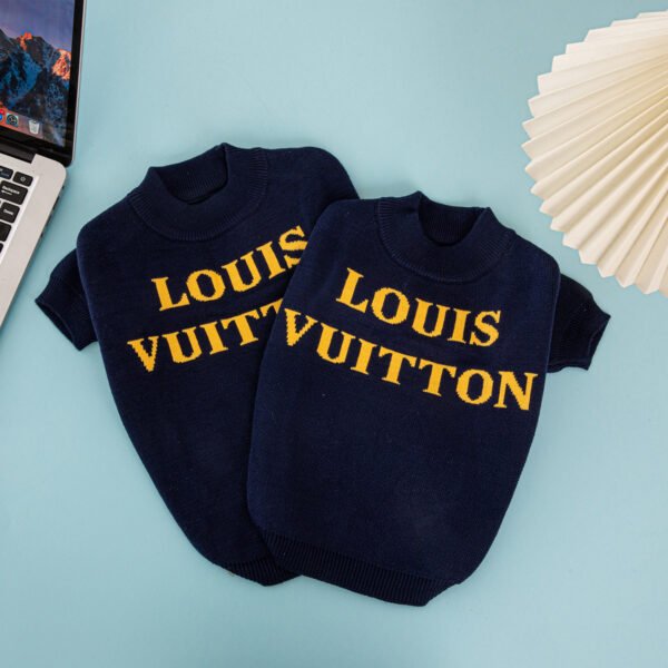 Luxury Designer Pet Dog Sweater-03 - Image 3