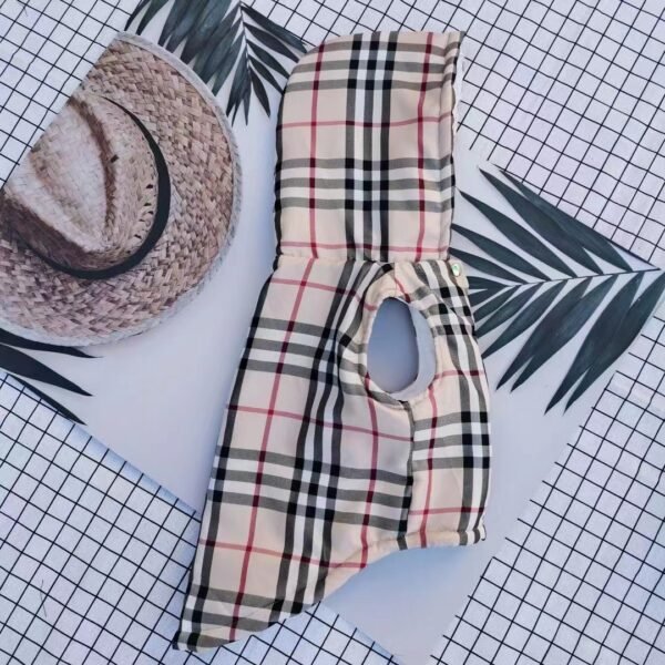 Pawberry Checkered Gilet - Image 6