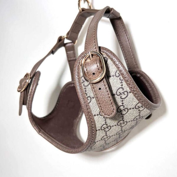 LUXURY LEATHER POOCHI ONLY HARNESS - Image 3