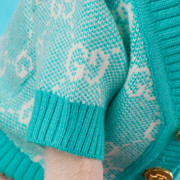 Double Monogram Knit Cardigan - Image 13