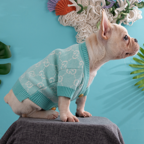 Double Monogram Knit Cardigan - Image 11