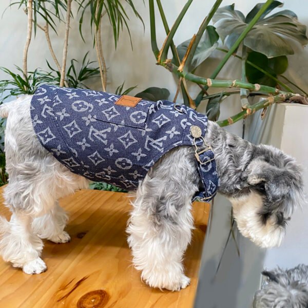 Pawcci Apple G Monogram Deisgner Dog Vest Harness - Image 8