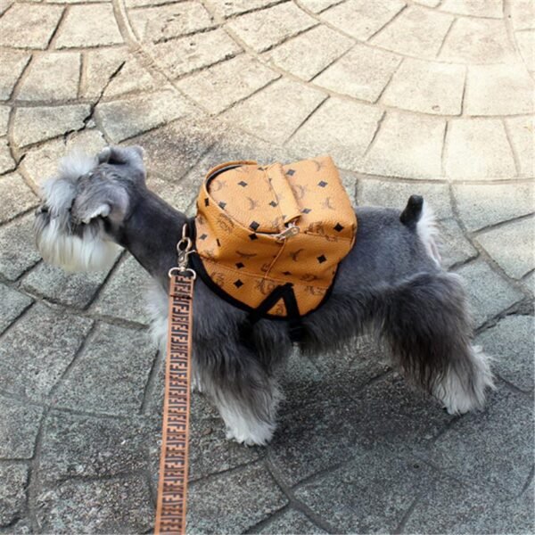 MCM All Over Logo Backpack - Image 5