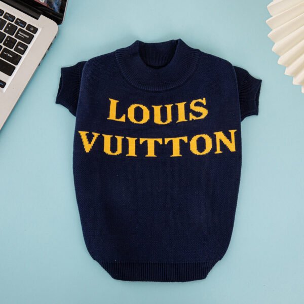 Luxury Designer Pet Dog Sweater-03 - Image 2