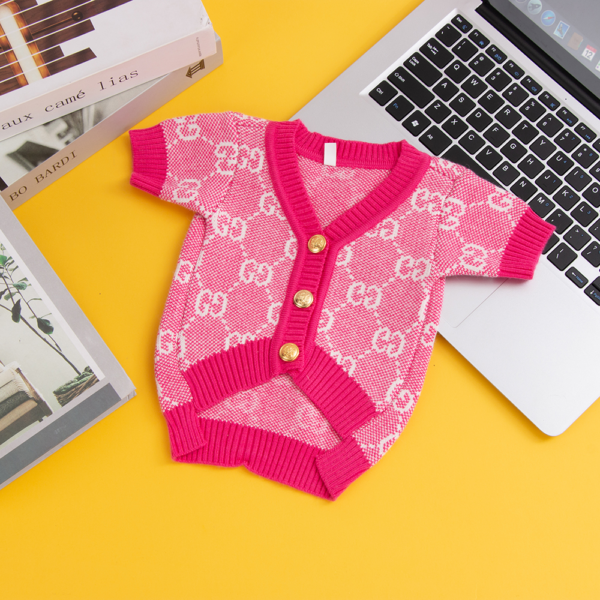 Double Monogram Knit Cardigan - Image 10