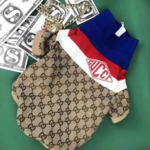 Pawci Tricolor Designer Dog Jacket