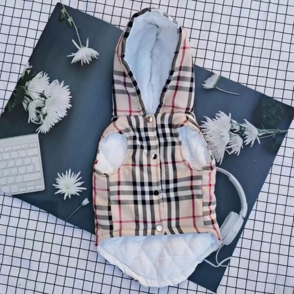 Pawberry Checkered Gilet - Image 5