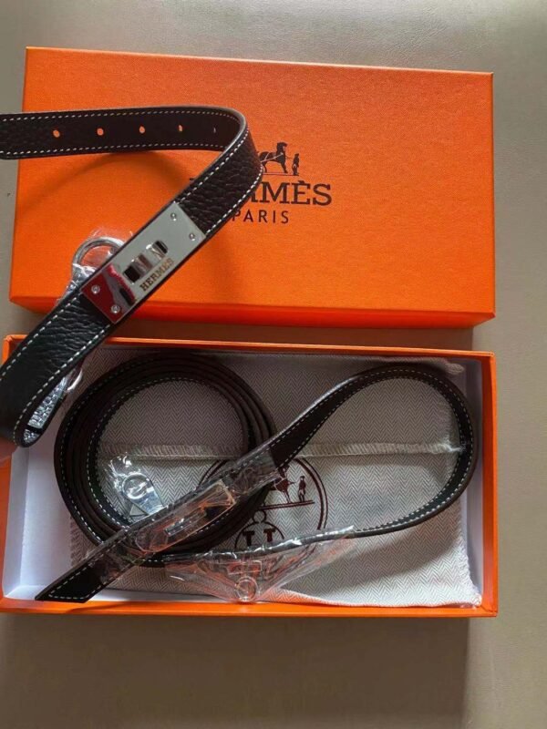 Furmes Kelly Leather Collar & Leash - Image 8