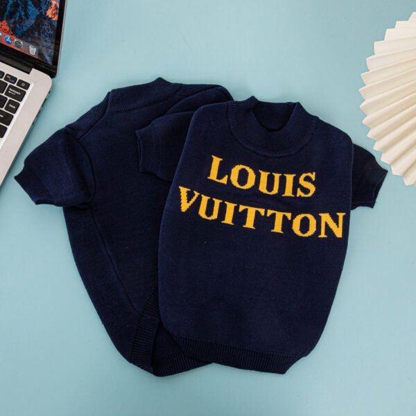 Luxury Designer Pet Dog Sweater-03 - Image 4