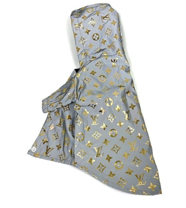 WINDY Monogram Designer Dog Windbreaker Jacket - Image 6