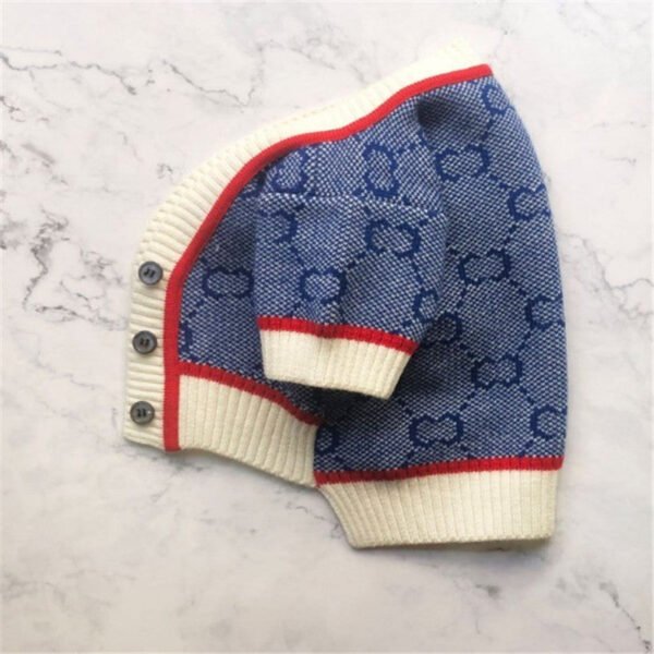 Double Monogram Knit Cardigan - Image 4