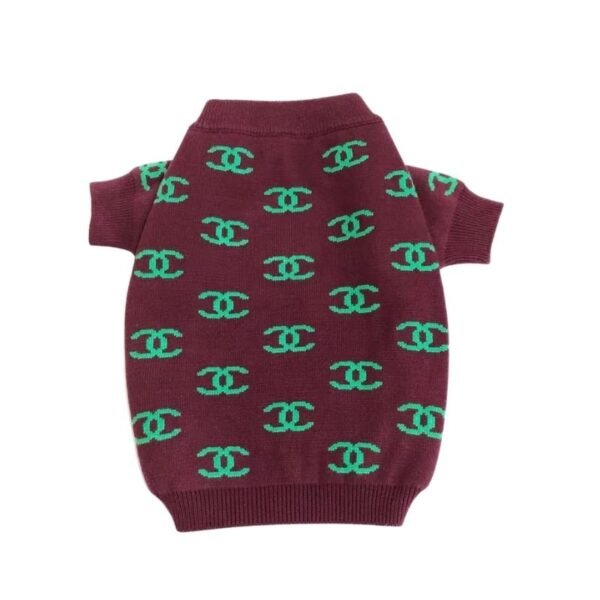 Chewnel Maroon Knit Sweater