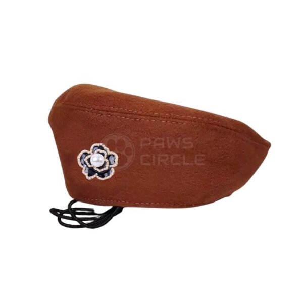 Chewnel Camellia Beret Hat - Image 4