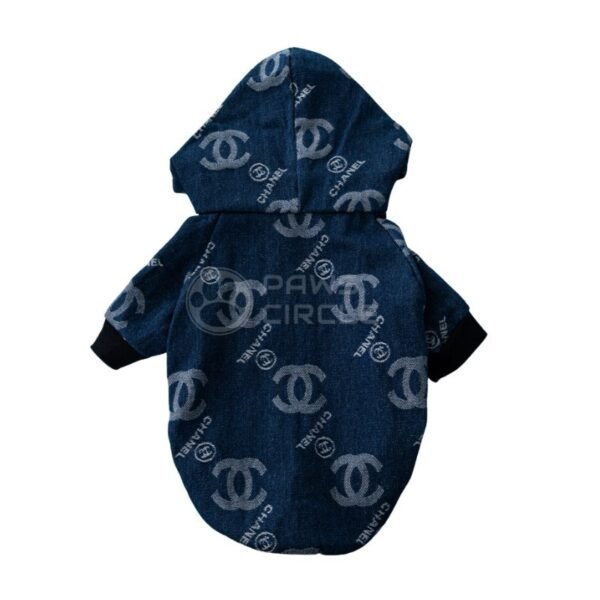 Chewnel Denim Hoodie - Image 3