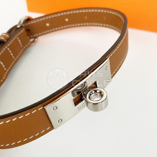 Furmes Kelly Leather Collar & Leash - Image 6