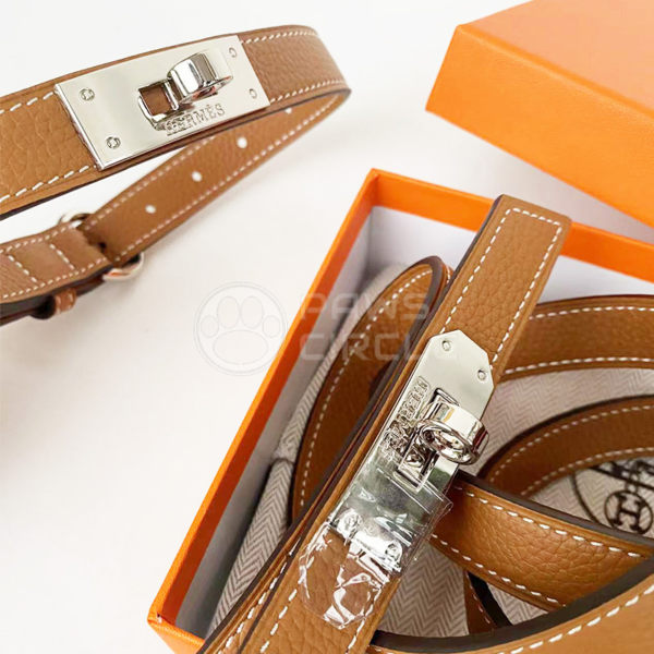 Furmes Kelly Leather Collar & Leash - Image 5