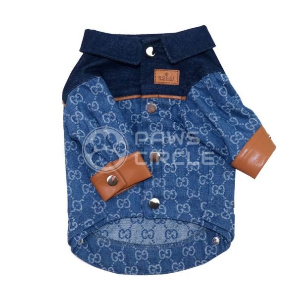 Goochi Monogram Denim Jacket