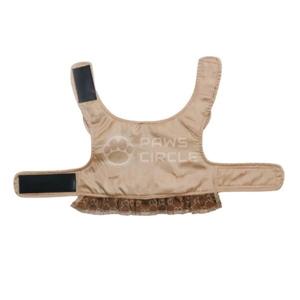 Goochi Monogram Leather Vest - Image 5