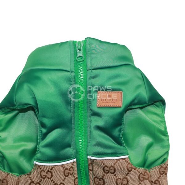 Goochi Monogram Puffer Vest - Image 5