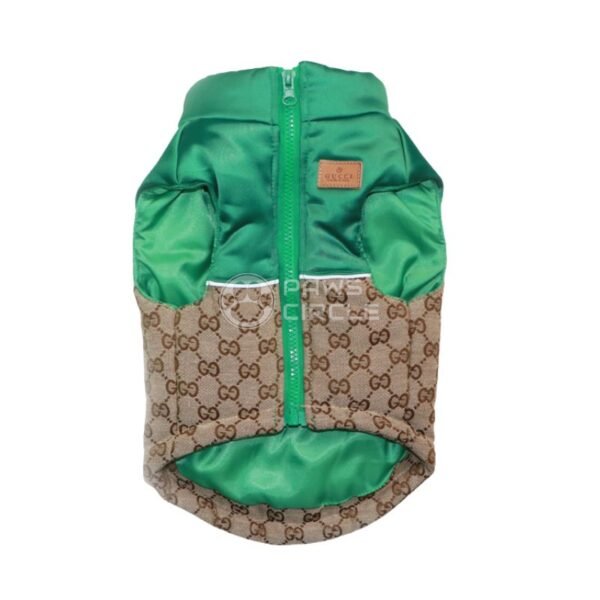 Goochi Monogram Puffer Vest - Image 4