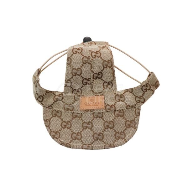 Goochi Monogram Sun Visor Hat - Image 2