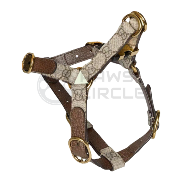 Goochi Monogram Pouch, Harness & Leash - Image 2