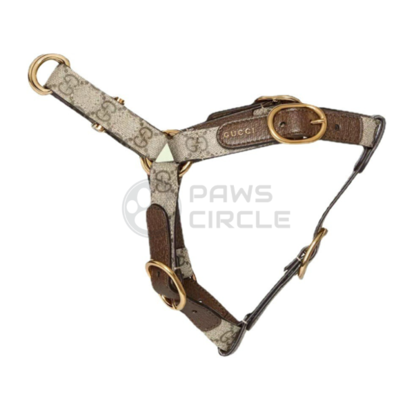 Goochi Monogram Pouch, Harness & Leash - Image 3