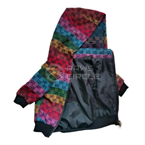 Goochi Rainbow Monogram Jacket - Image 2