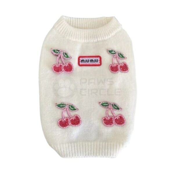 Miu Miu Cherry Sweater - Image 3