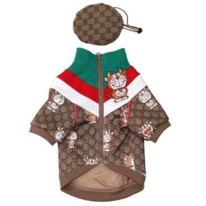 Pawcci Designer Dog Jacket With Hat