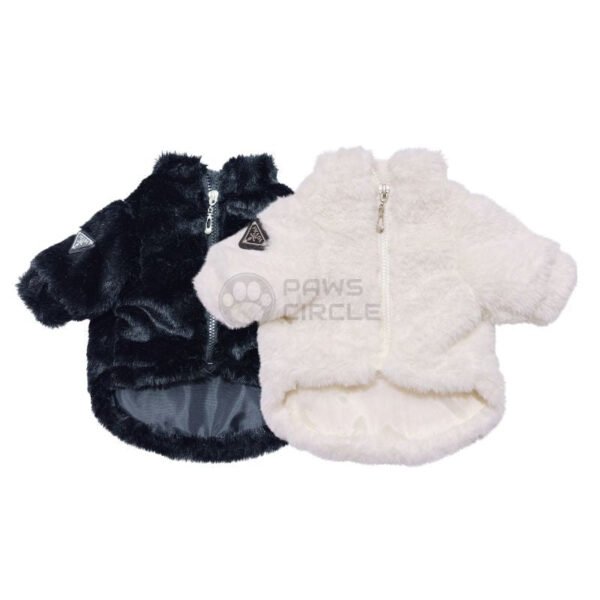 Pawda Fur Coat with Scarf