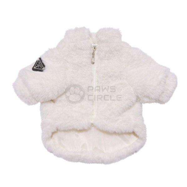 Pawda Fur Coat with Scarf - Image 7
