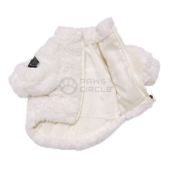 Pawda Fur Coat with Scarf - Image 8