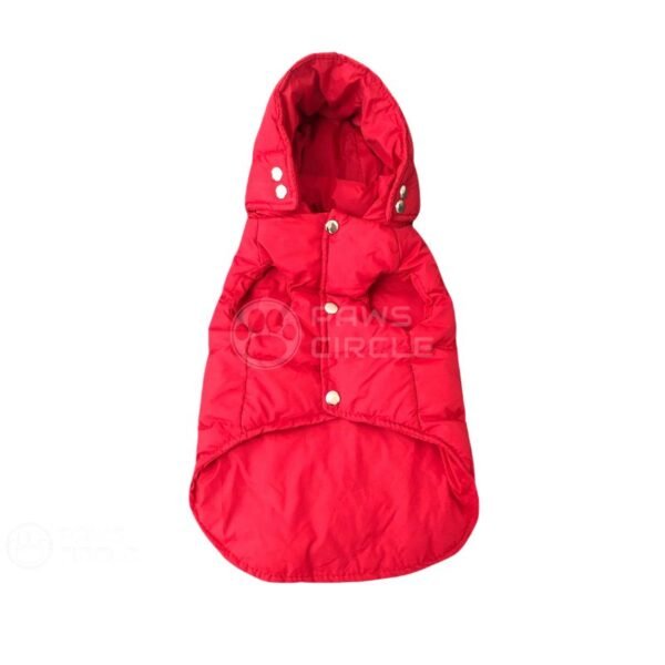 Pawda Puffer Coat with Hood - Image 5