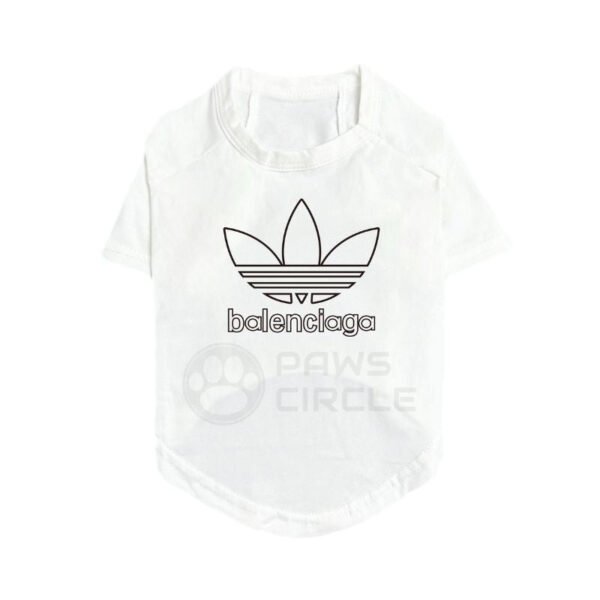 Pawlenciaga  Adidog Logo Tee - Image 3