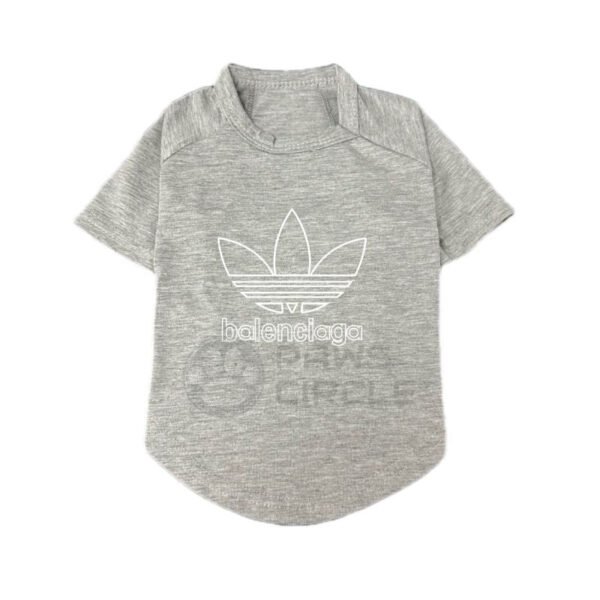 Pawlenciaga  Adidog Logo Tee - Image 5