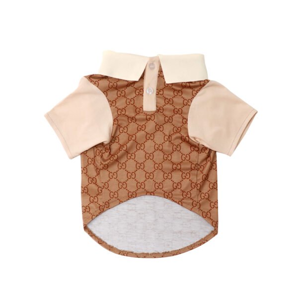Pawcci Classic G Monogram Designer Dog Polo Shirt