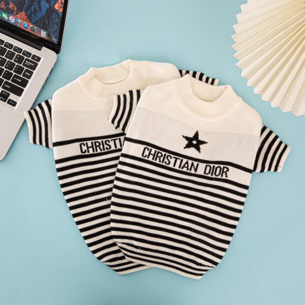 Luxury Designer Pet Dog Sweater-02 - Image 2