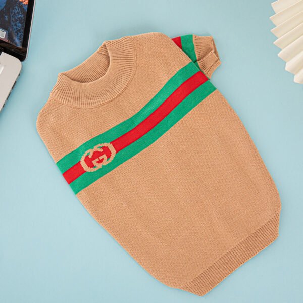Luxury Designer Pet Dog Sweater-01 - Image 4