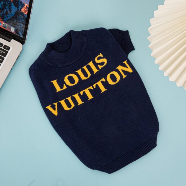 Luxury Designer Pet Dog Sweater-03 - Image 5