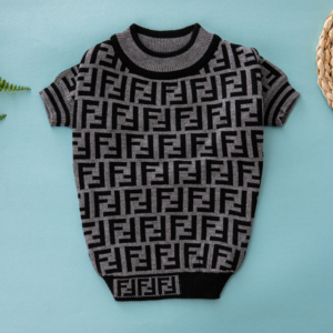 Furdi Grey Edge Designer Dog Sweater