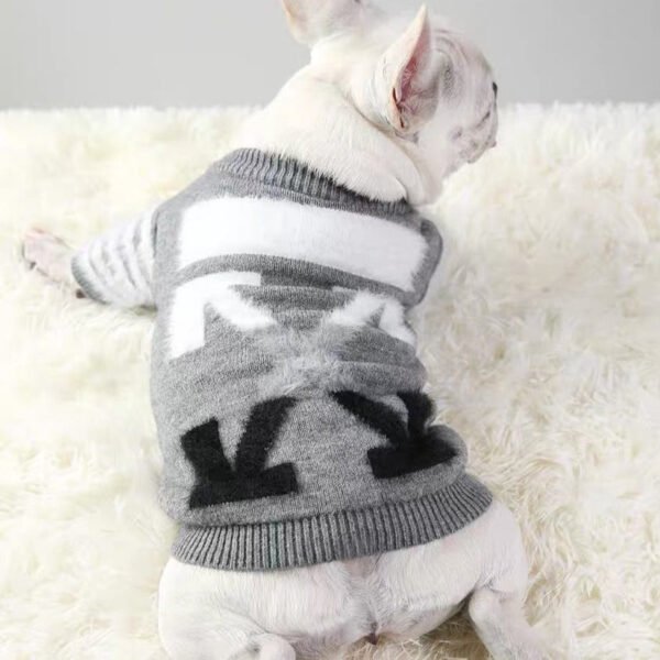 Woof-White Wool Sweater - Image 4
