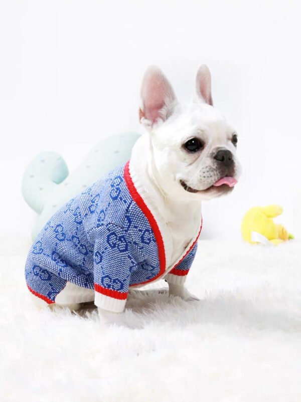 Double Monogram Knit Cardigan - Image 6