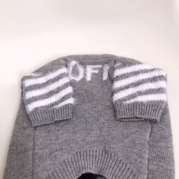 Woof-White Wool Sweater - Image 7