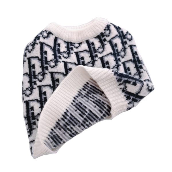 Chewing Dogior Monogram Knit Sweater - Image 3