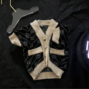 Pawcci Prestige Designer Dog Cardigan Sweater
