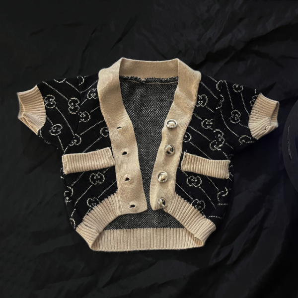 Pawcci Prestige Designer Dog Cardigan Sweater - Image 3