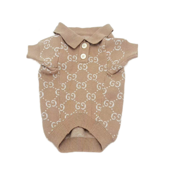Pawcci Designer Dog Polo Shirt Sweater