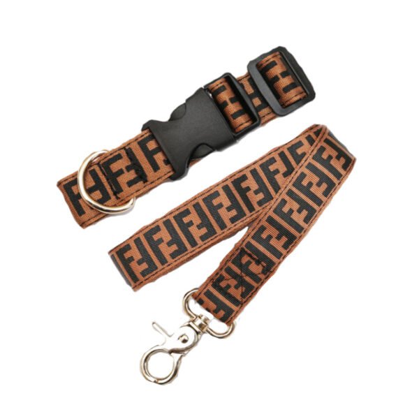 Pendi Monogram Leash & Collar