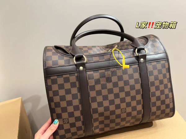 Louisv designer small and medium pet dog bag